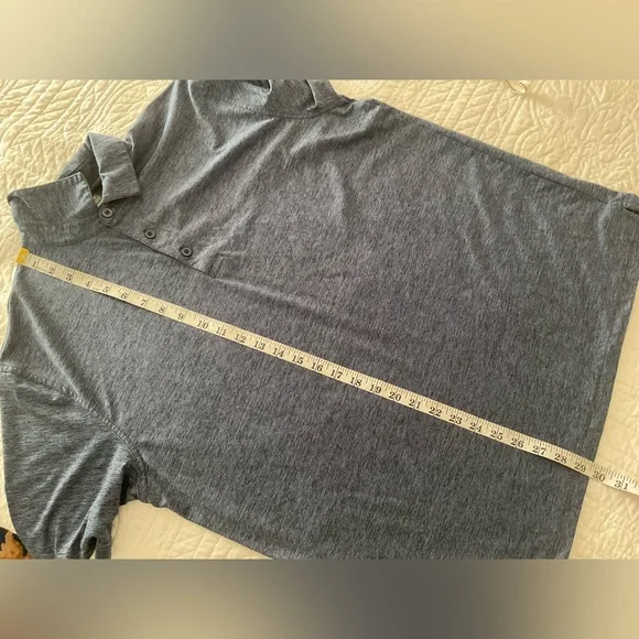 Callaway Opti-DRI Men’s Heather Navy Polo Shirt for Men SZ: L. - Picture 5 of 7